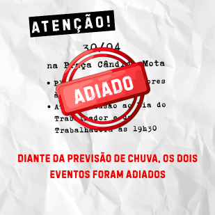 Plenária de profs adiada para o dia&nbsp;07/05!